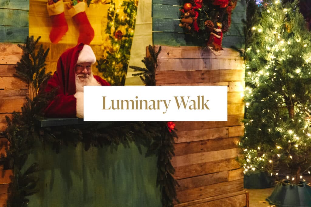 Luminary Walk in Overland Park, Kansas