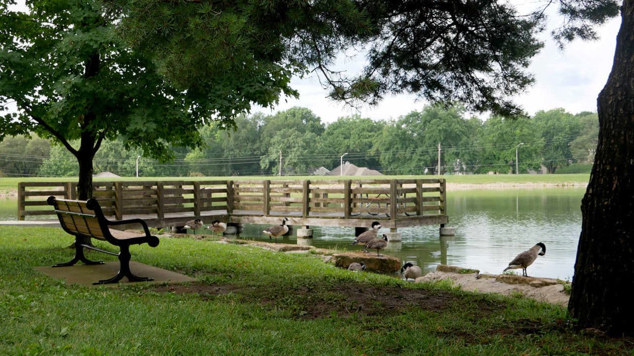 South Lake Park in Overland Park, Kansas