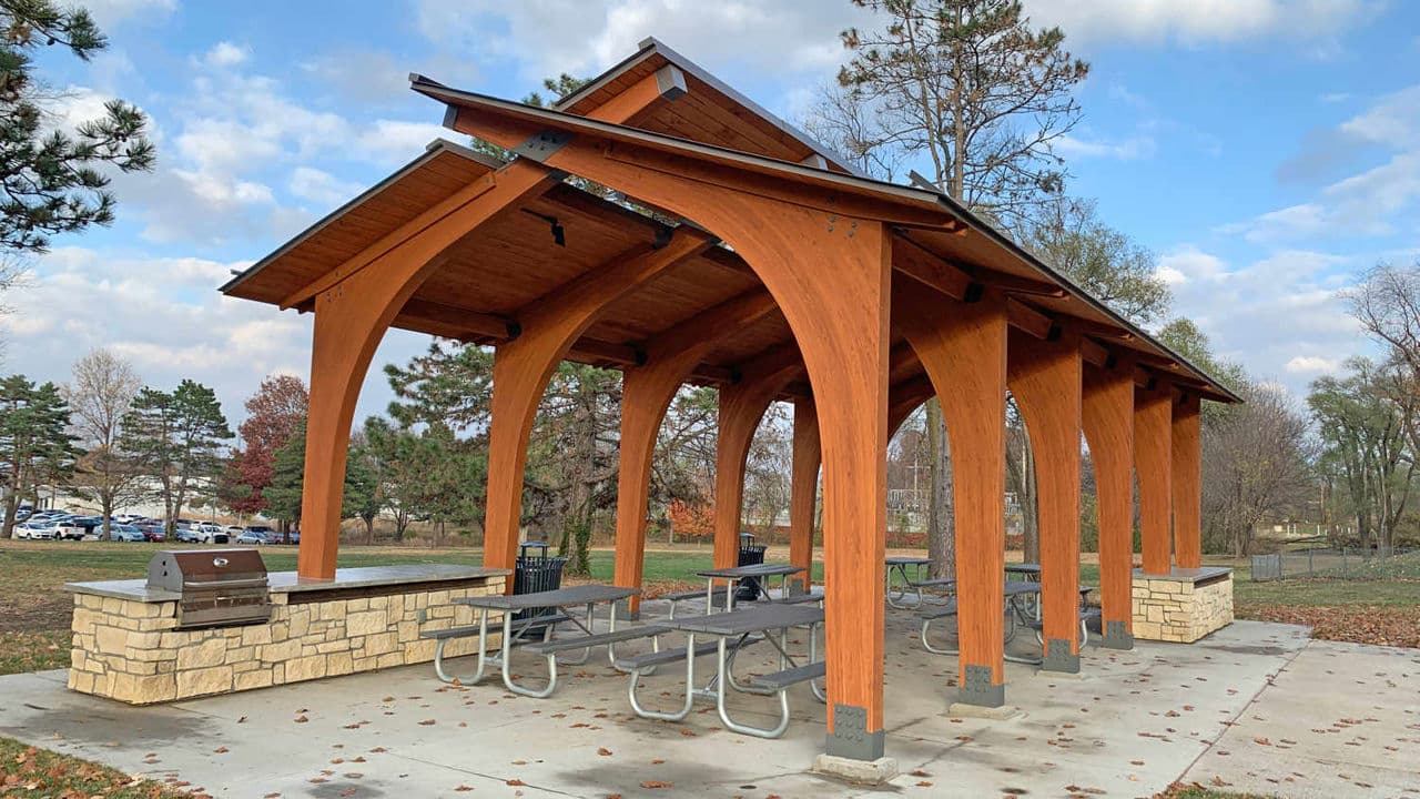 Strang Park in Overland Park, Kansas